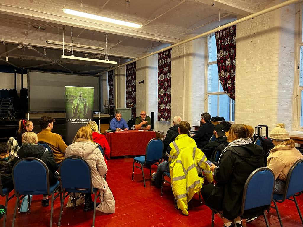 'Know Your Rights' cards launched in Belfast. - Lasair Dhearg